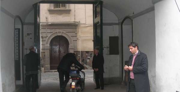 At the Knights’ Priory in Naples, these fellows were hanging around in the courtyard looking like mafia capos waiting to rub someone out. A non-Neapolitan had been named that morning as the new Prior. They were, as the Italians say, “arrabiati.” Mad as hell. Their expressions and demeanor gave me an idea for a plot twist in A NAME IN BLOOD.