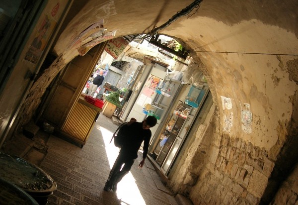 The first time I visited Nablus in 1996, I quickly completed my reporting for the news article that brought me there and took time to wander the casbah. Most of The Samaritan’s Secret takes place in these mysterious, vaulted pathways.
